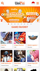 topup unipin step 1 visit unipin