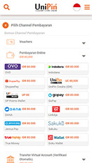 topup unipin step 3 choose payment method