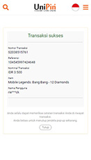 topup unipin step 4 get diamonds